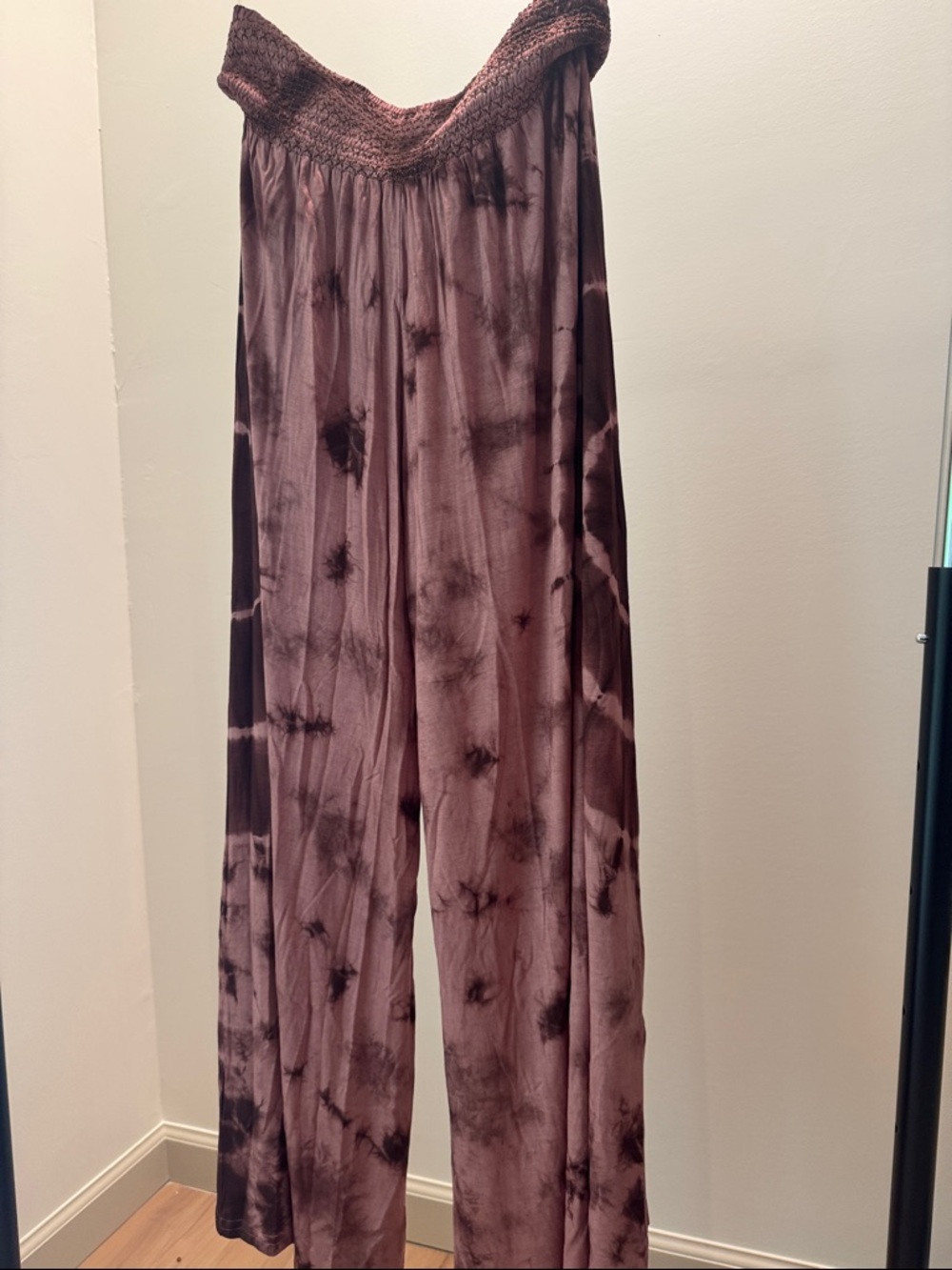 EARTHBOUND Mauve Tie-Dye WIDE LEG PANTS - Picture 7 of 8